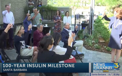 KEYT Coverage: SDRI commemorates 100 years since Dr. Sansum’s first dose of insulin